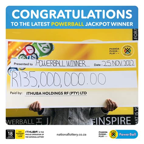 powerball results winners today south africa payout|PowerBall Jackpot Winners.